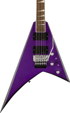 Jackson X Series Rhoads RRX24 Electric Guitar in Purple Metallic with Black Bevels