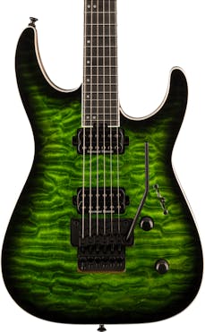 Jackson Pro Plus Series Dinky DKAQ Electric Guitar in Emerald Green