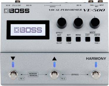 Boss VE-500 Vocal Performer Pedal