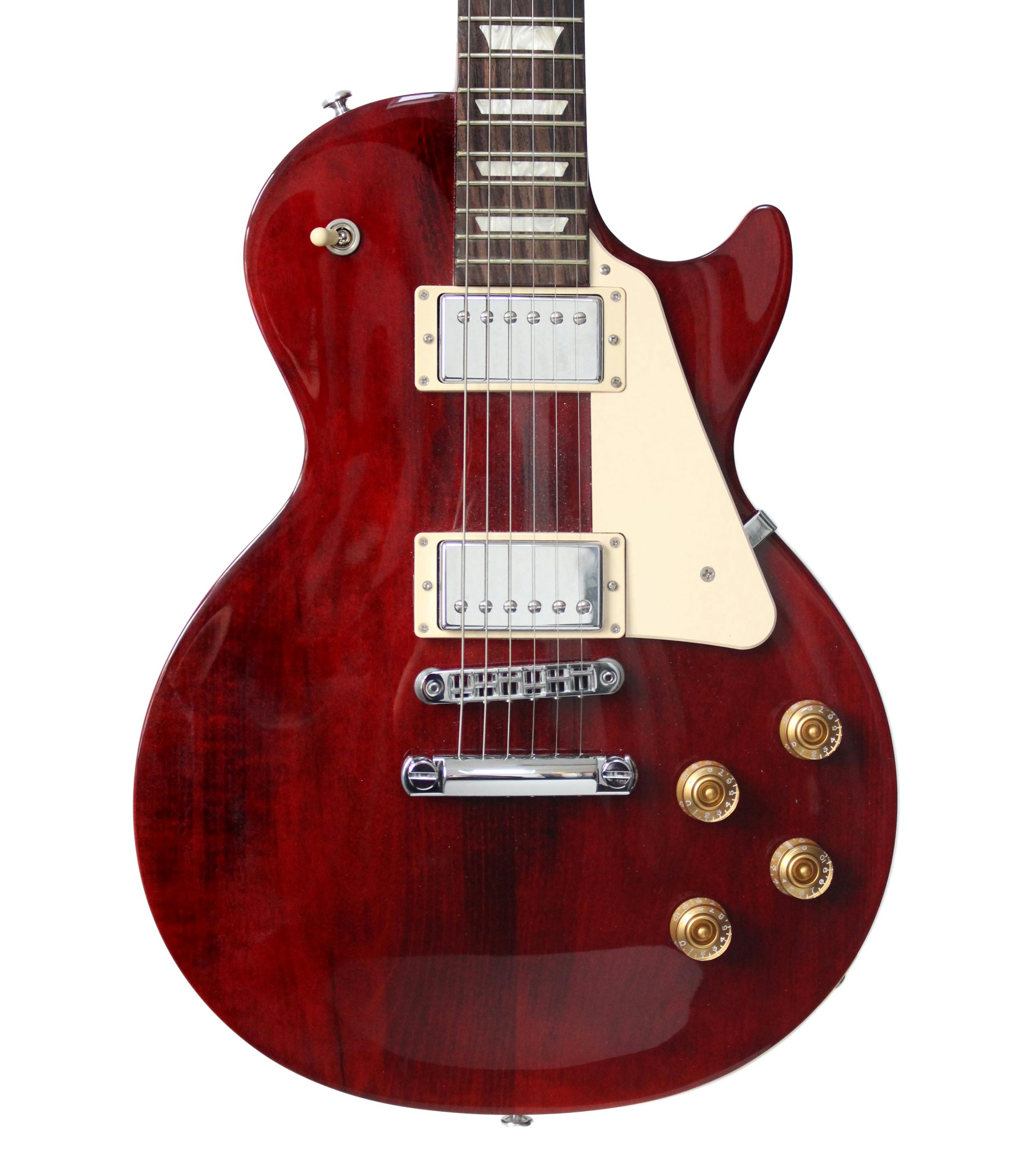 Second Hand Gibson Les Studio 2017 T Wine Red - Andertons Music Co.
