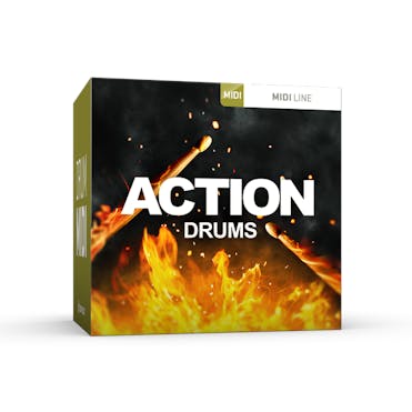 Toontrack Action Drums MIDI Pack (Download)