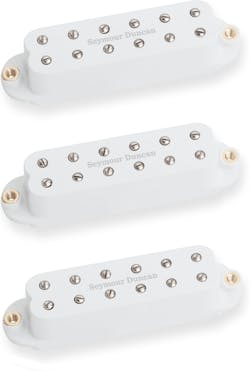Seymour Duncan Red Devil Set in White Billy Gibbons Signature