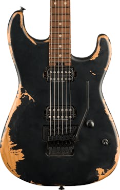 Charvel Pro-Mod Relic San Dimas Style 1 FR in Weathered Black