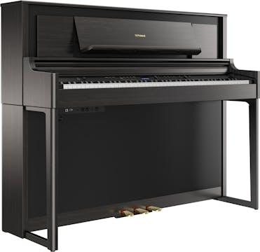 Roland LX706-CH Upright Digital Piano in Charcoal Black