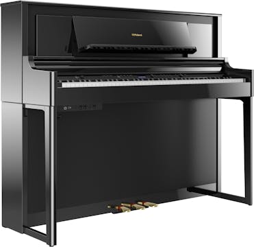 Roland LX706-PE Upright Digital Piano in Polished Ebony