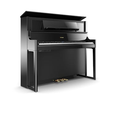Roland LX708-PE Upright Digital Piano in Polished Ebony