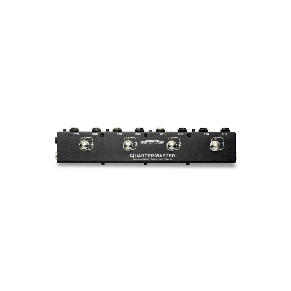 The GigRig QuarterMaster QMX-4 Pedal Switcher