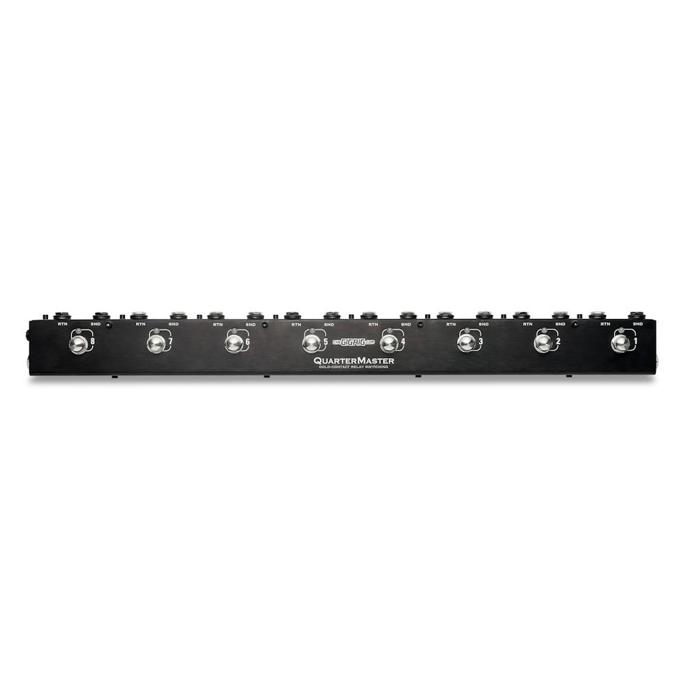 The GigRig QuarterMaster QMX-8 Pedal Switcher