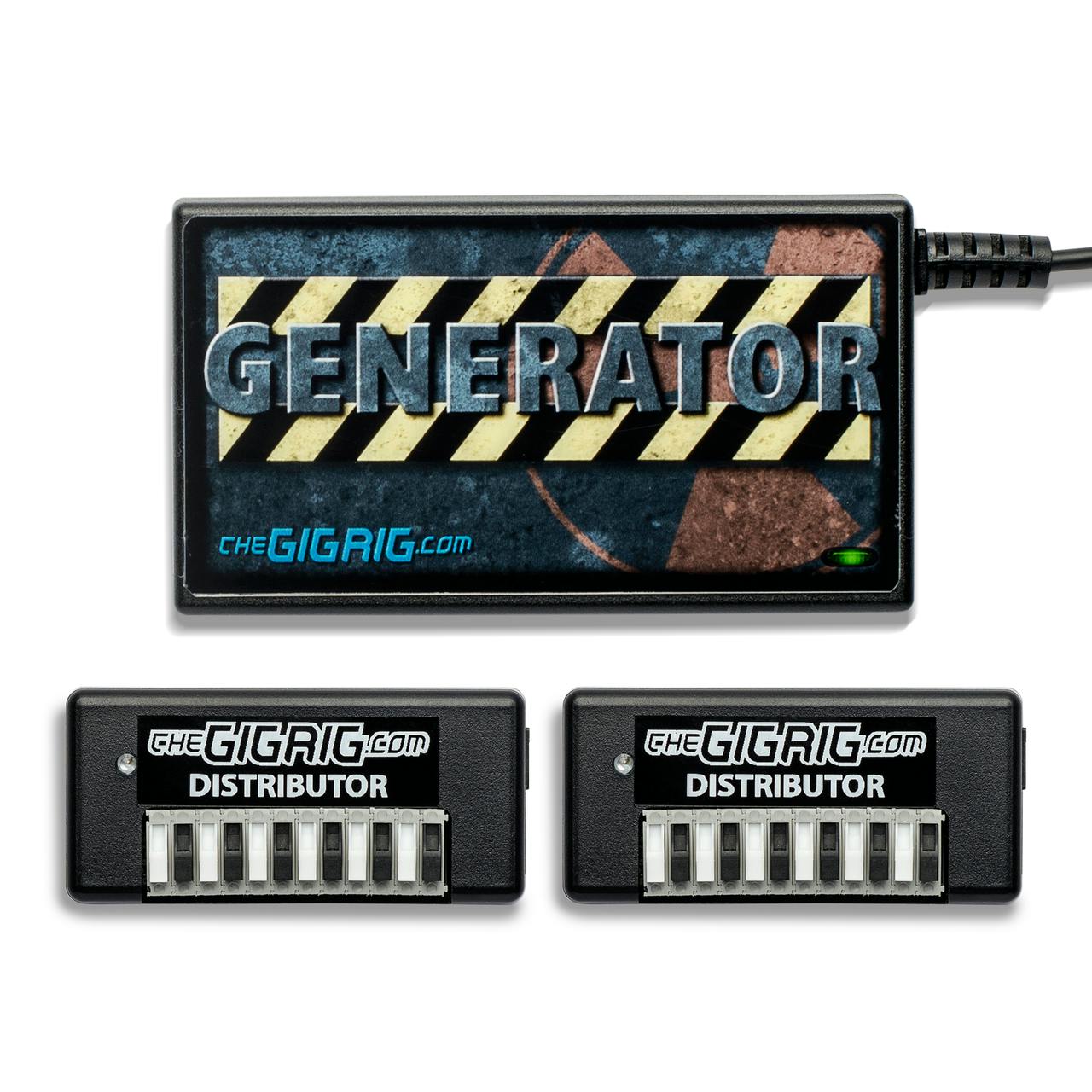 GigRig Bundle with Generator and Two Distributor Power Supplies
