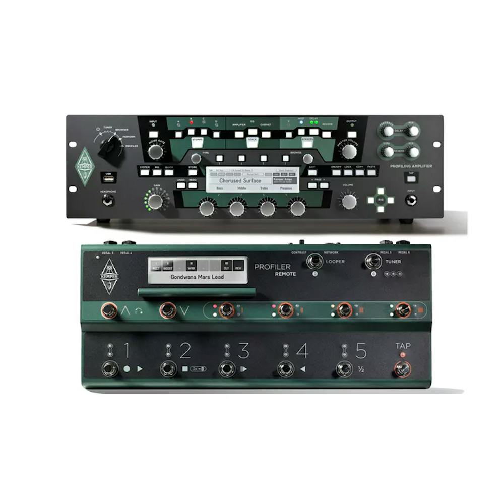 Kemper Profiling Amp Rack With Remote Footswitch Set