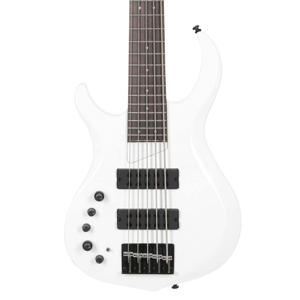Sire Version 2 Left Handed Marcus Miller M2 5 String Bass in White Pearl