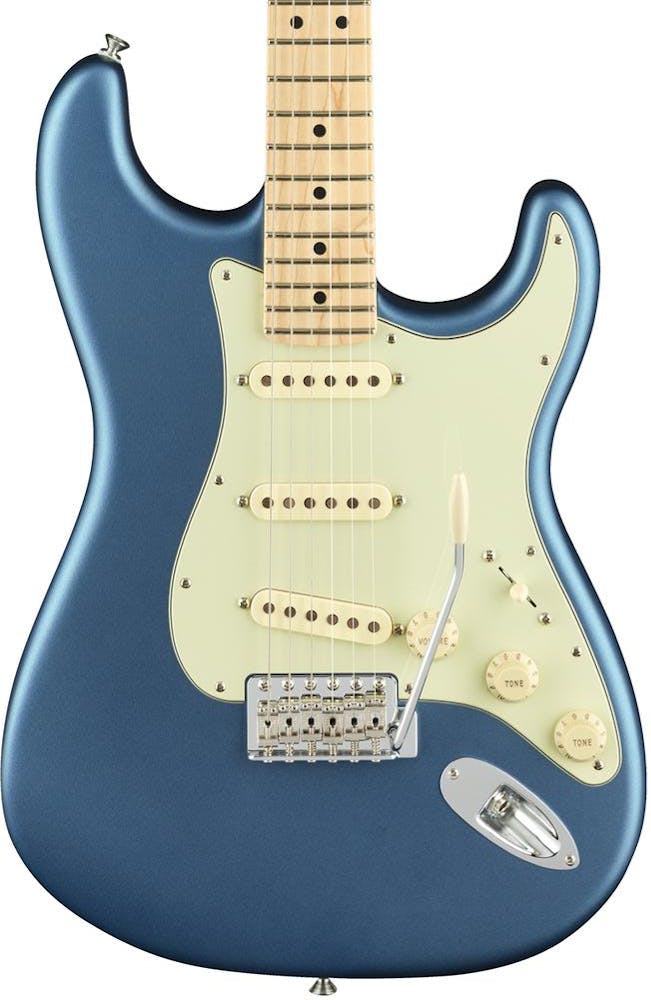 Fender American Performer Strat in Satin Lake Placid Blue