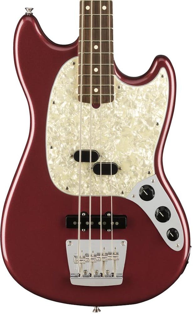 Fender American Performer Mustang Bass in Aubergine