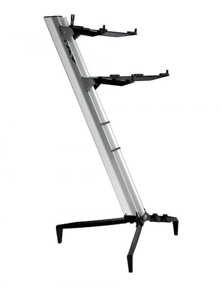 STAY Keyboard Stand TOWER 2-Tiers in Silver
