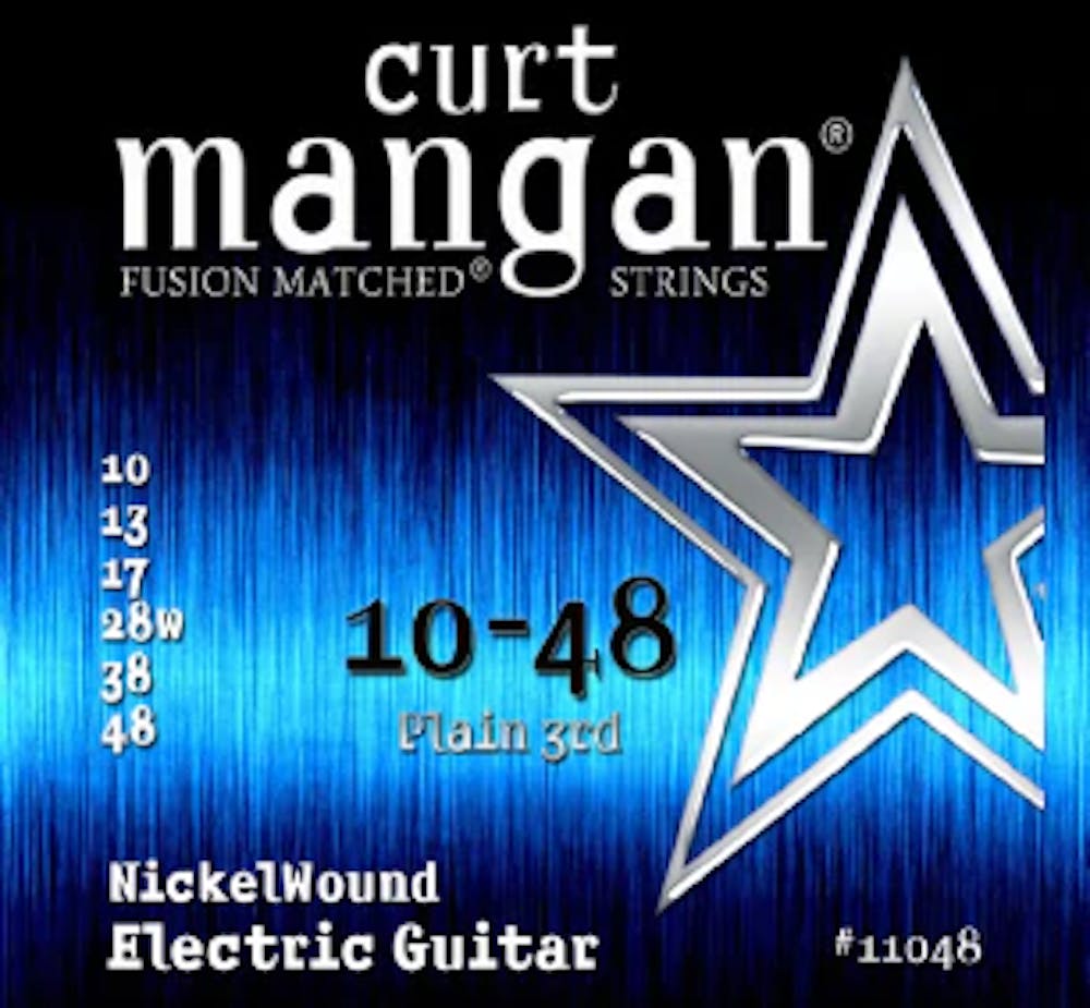 Curt Mangan Strings 10-48 Nickel Wound Set Electric Guitar Strings