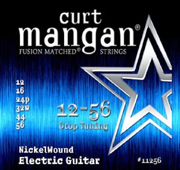 Curt Mangan Strings 12-56 Drop Tuning Nickel Wound Electric Guitar Strings