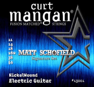 Curt Mangan Strings Matt Schofield 11-54 Signature Electric Guitar Strings