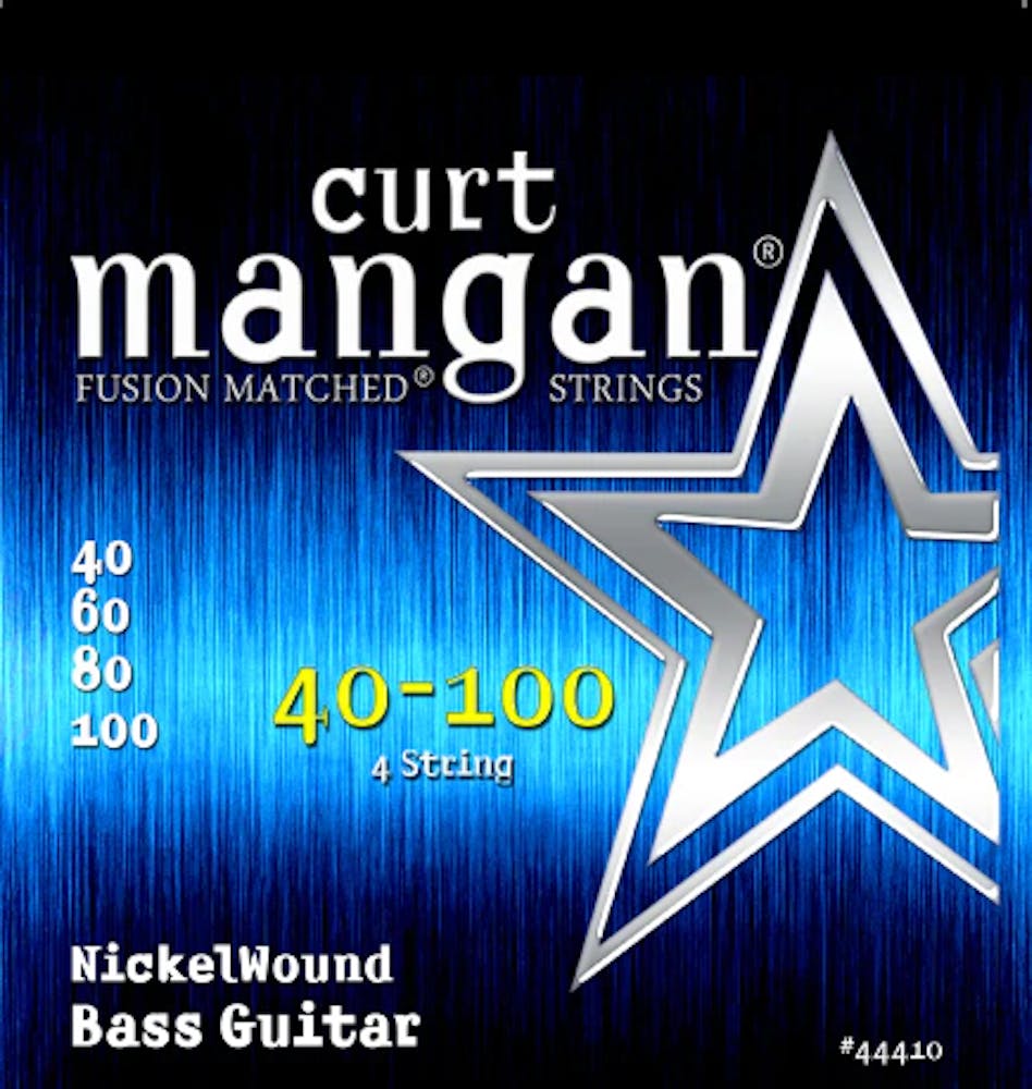 Curt Mangan Strings 40-100 Nickel Wound Bass Strings