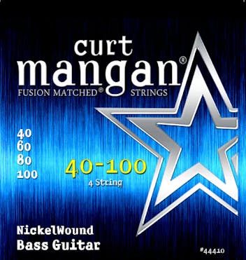 Curt Mangan Strings 40-100 Nickel Wound Bass Strings