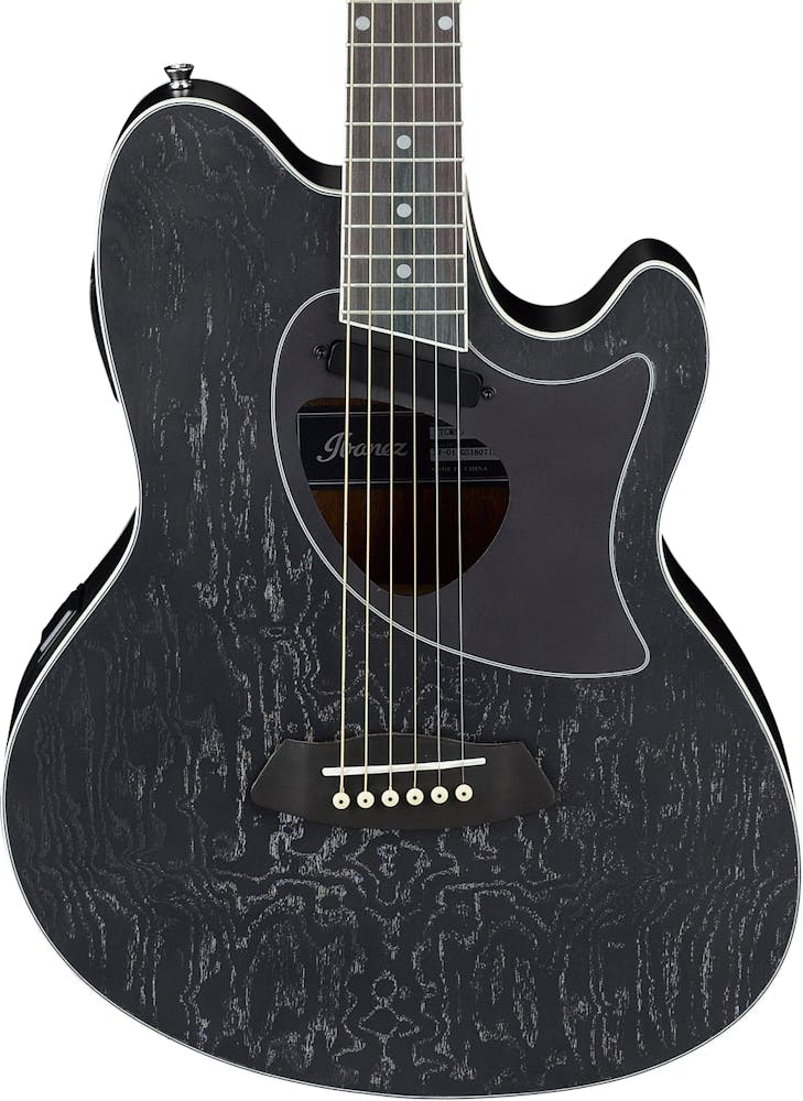Ibanez TCM50-GBO Acoustic Guitar In Galaxy Black Open Pore