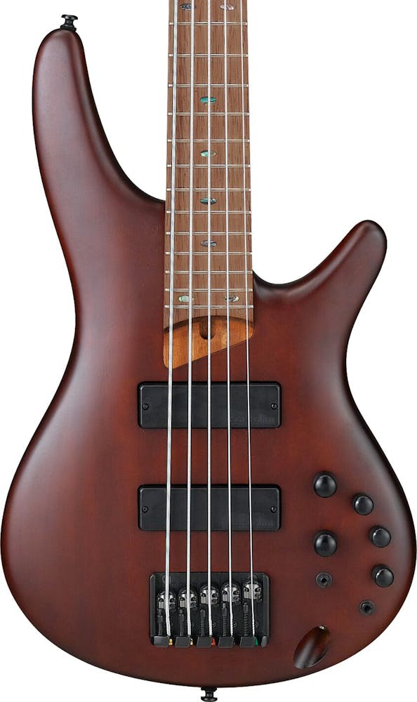Ibanez SR505E-BM 5 String Bass Guitar In Brown Mahogany