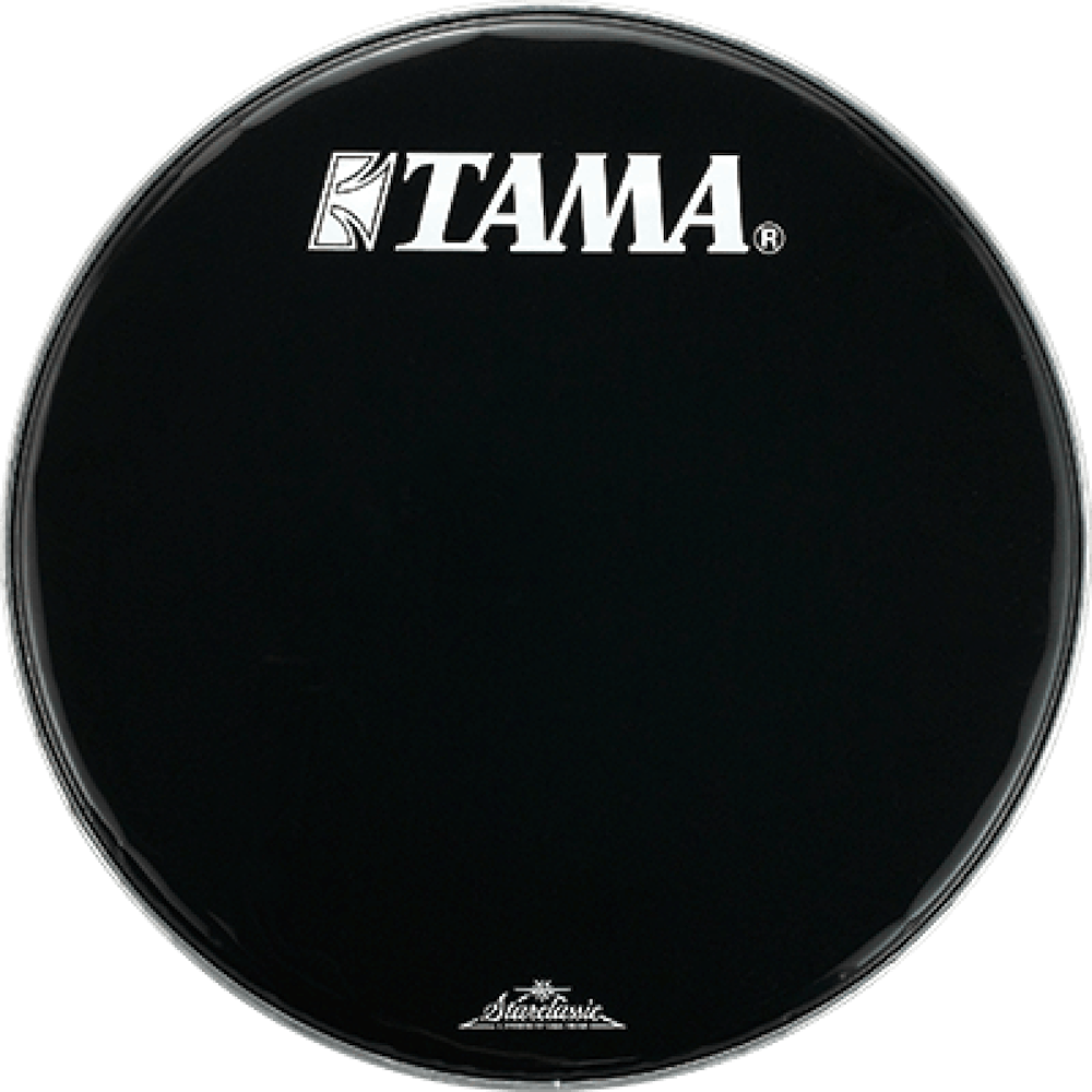 Tama 22'' Starclassic Resonant Bass Drum Head in Black