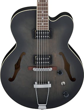 Ibanez Artcore AF55-TKF Semi-Hollow Guitar In Transparent Black Flat