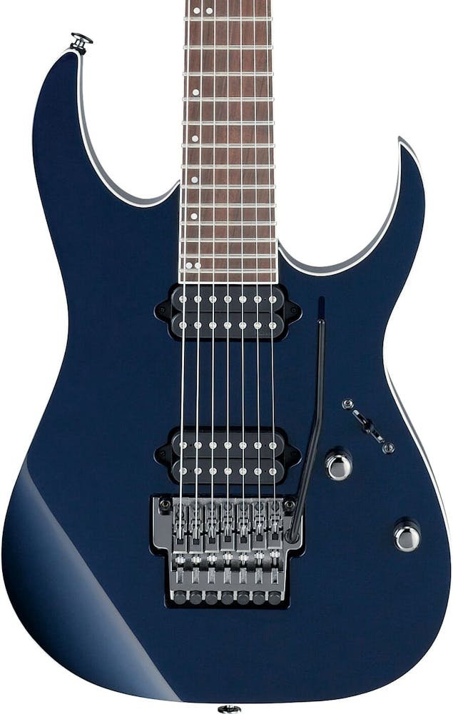 Ibanez RG2027XL-DTB 7 String Electric Guitar In Dark Tide Blue