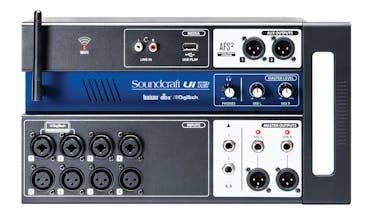 Soundcraft UI12 Remote-controlled Digital Mixer w/ 8 Mic Inputs