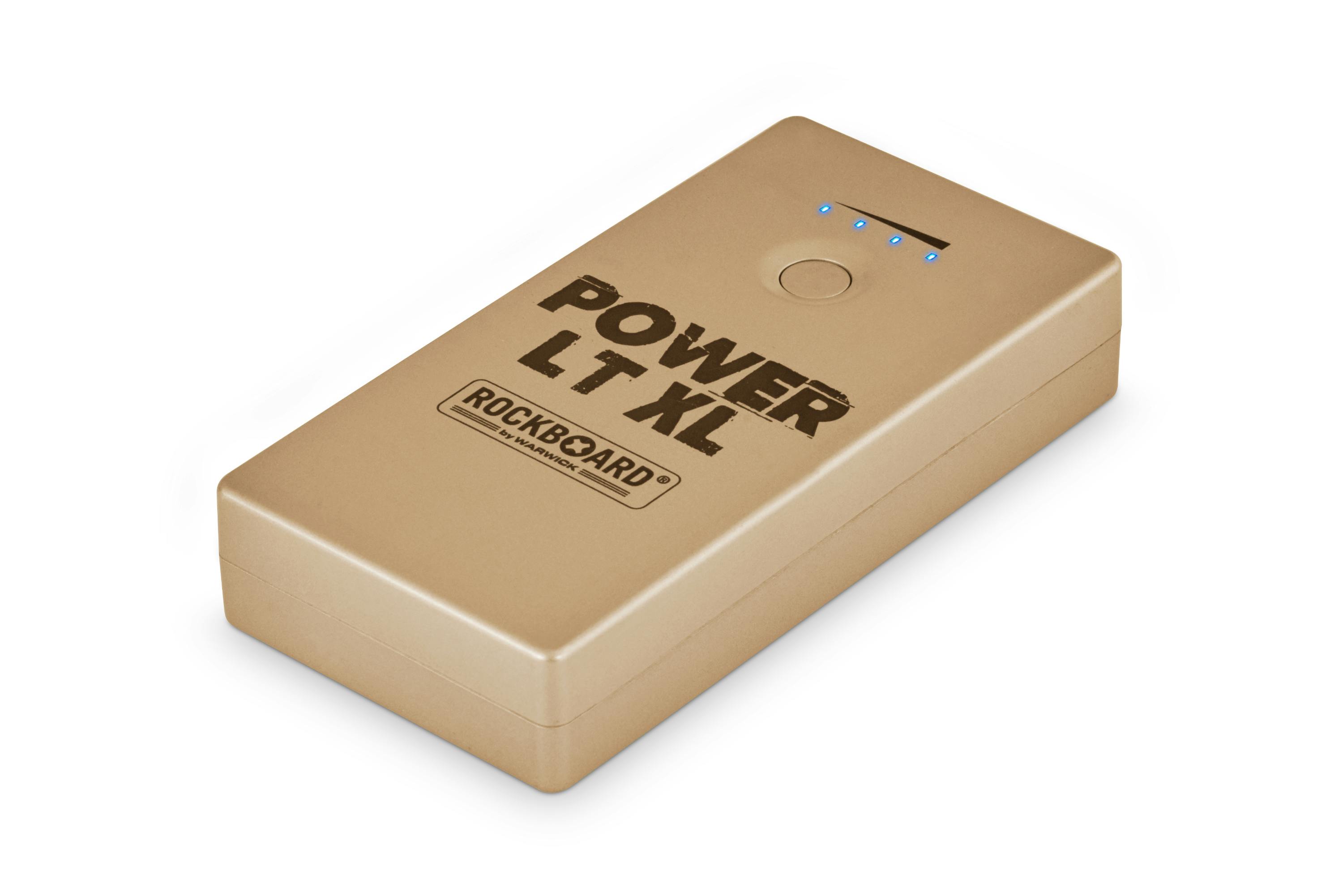 Rockboard Power LT XL Battery Powered Power Supply - Gold