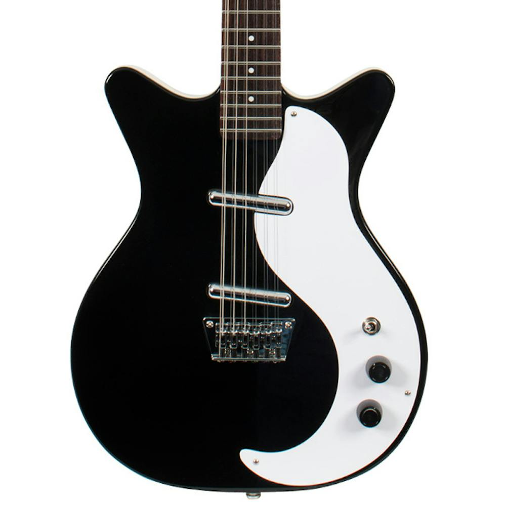 Danelectro 59 12 String Electric Guitar in Black