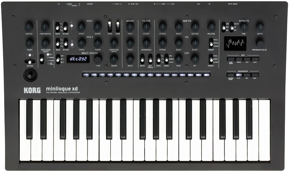 Korg Minilogue XD Polyphonic Analog Synthesizer with Multi-engine, Digital Effects and Step Sequencer