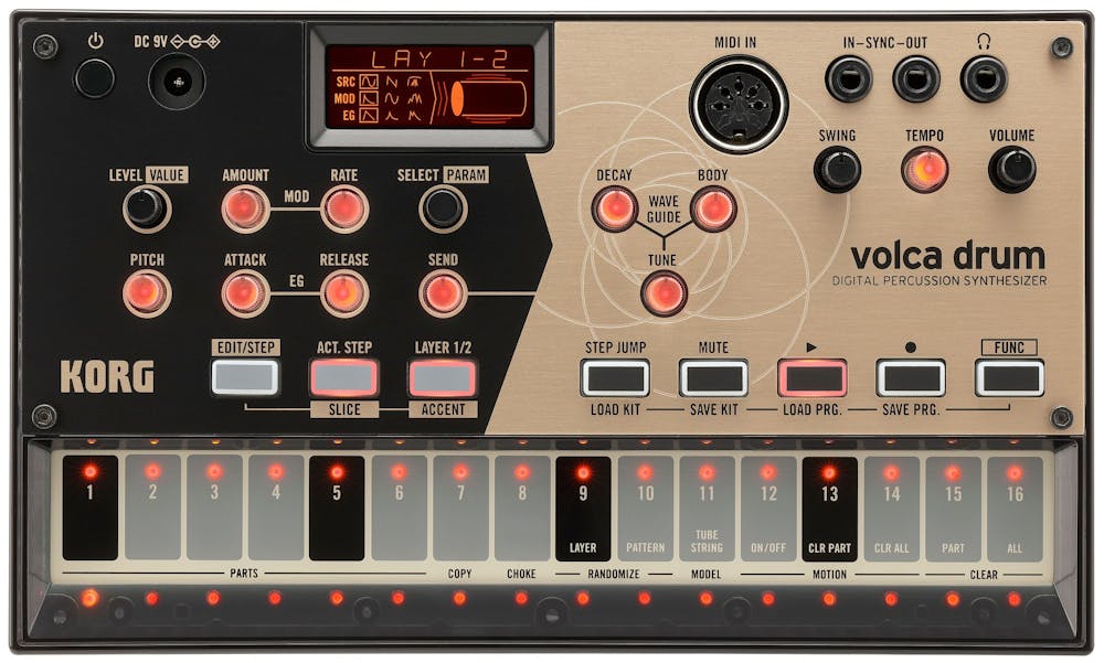 Korg Volca Drum Electronic Drum and Percussion Synthesizer