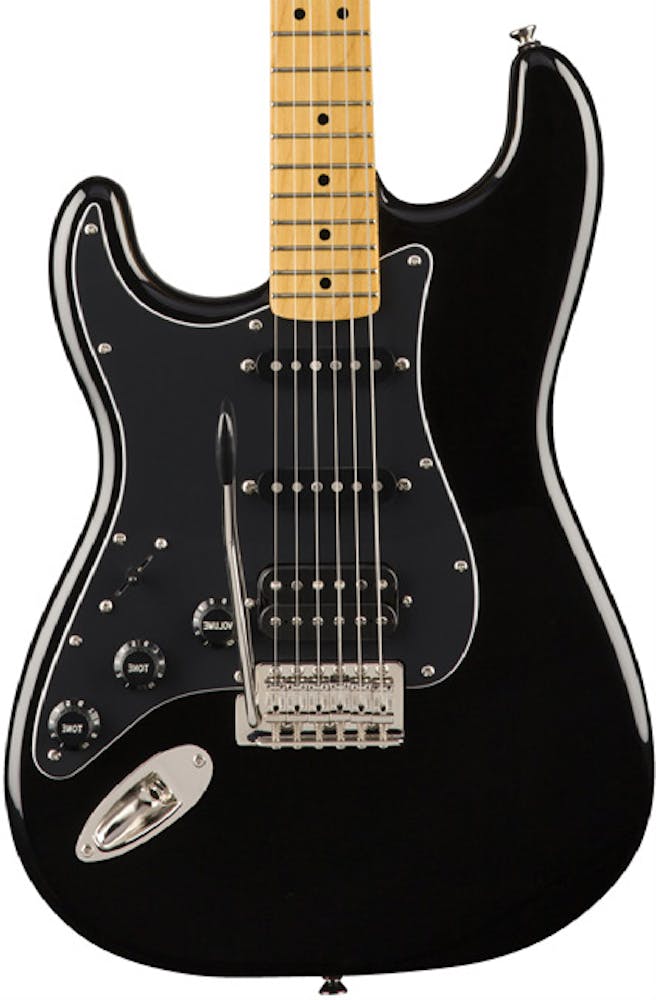 Squier Classic Vibe 70s Stratocaster HSS Left-Handed Maple Fingerboard Black
