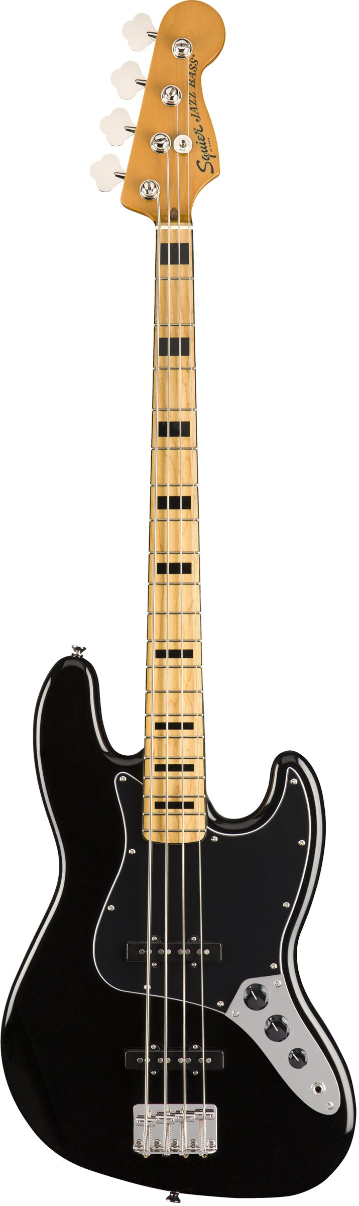 Squier Classic Vibe 70s Jazz Bass Maple Fingerboard Black