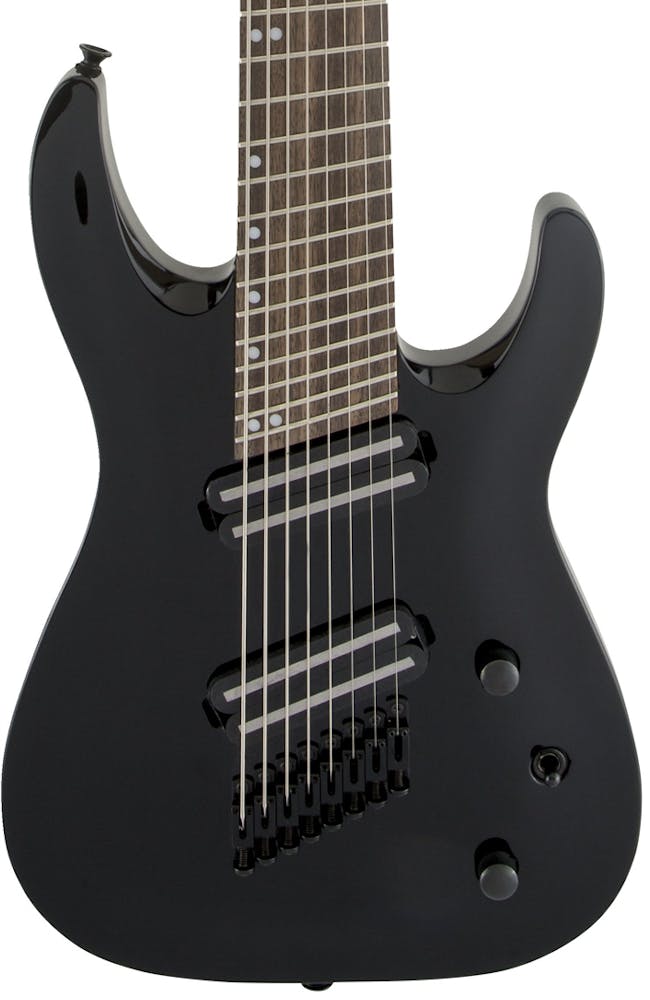 Jackson X Series Dinky Arch Top DKAF8 MS in Gloss Black