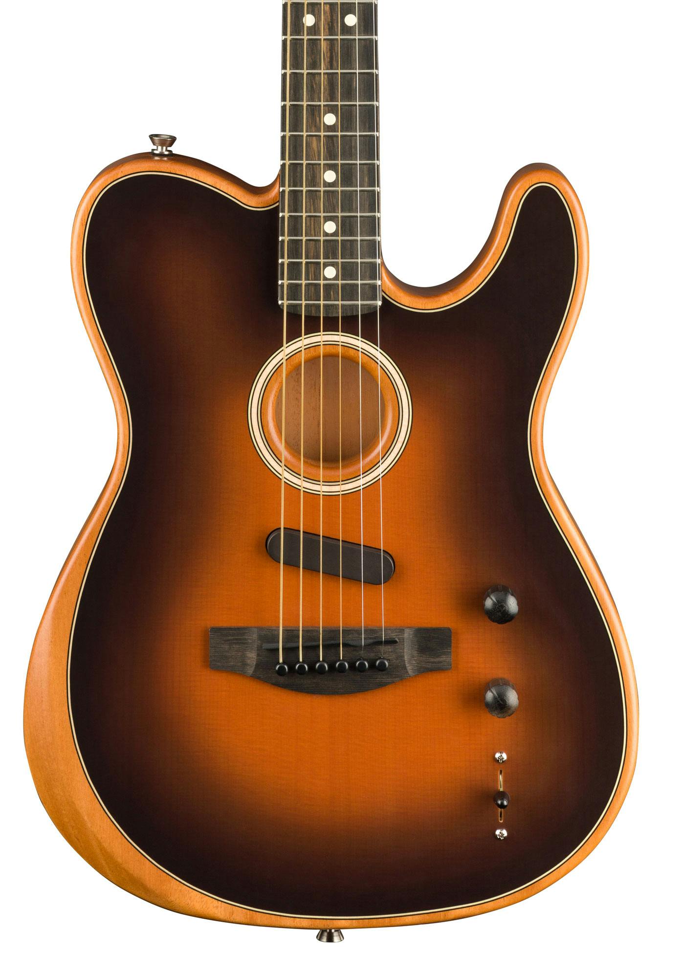 Fender American Acoustasonic Telecaster Acoustic/Electric Guitar in  Sunburst - Andertons Music Co.