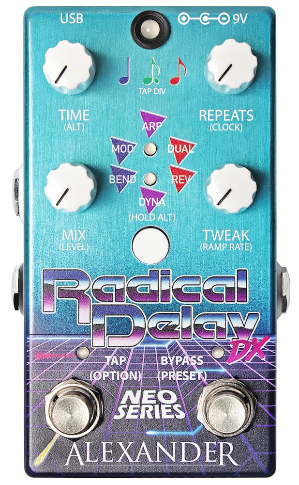 Alexander Pedals Radical Delay DX Pedal