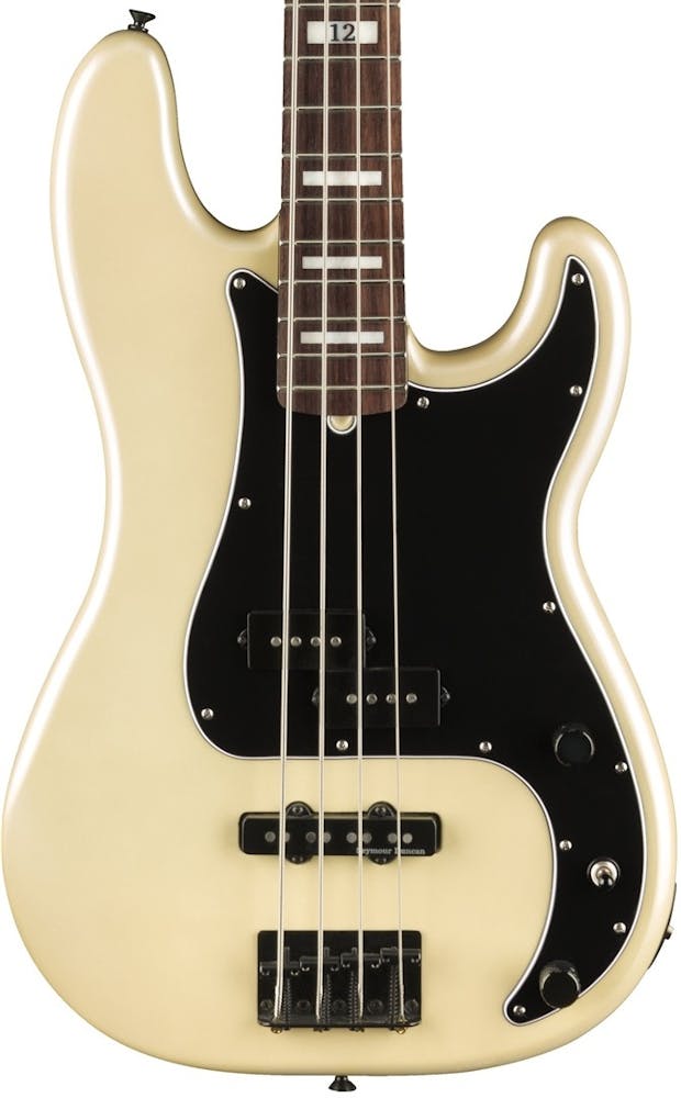 Fender Duff McKagan Signature Deluxe Precision Bass in White Pearl
