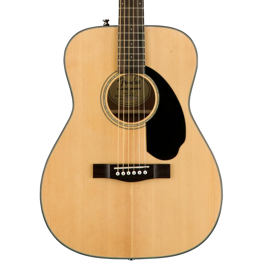 Fender CC60S Concert Sized Acoustic Guitar Natural