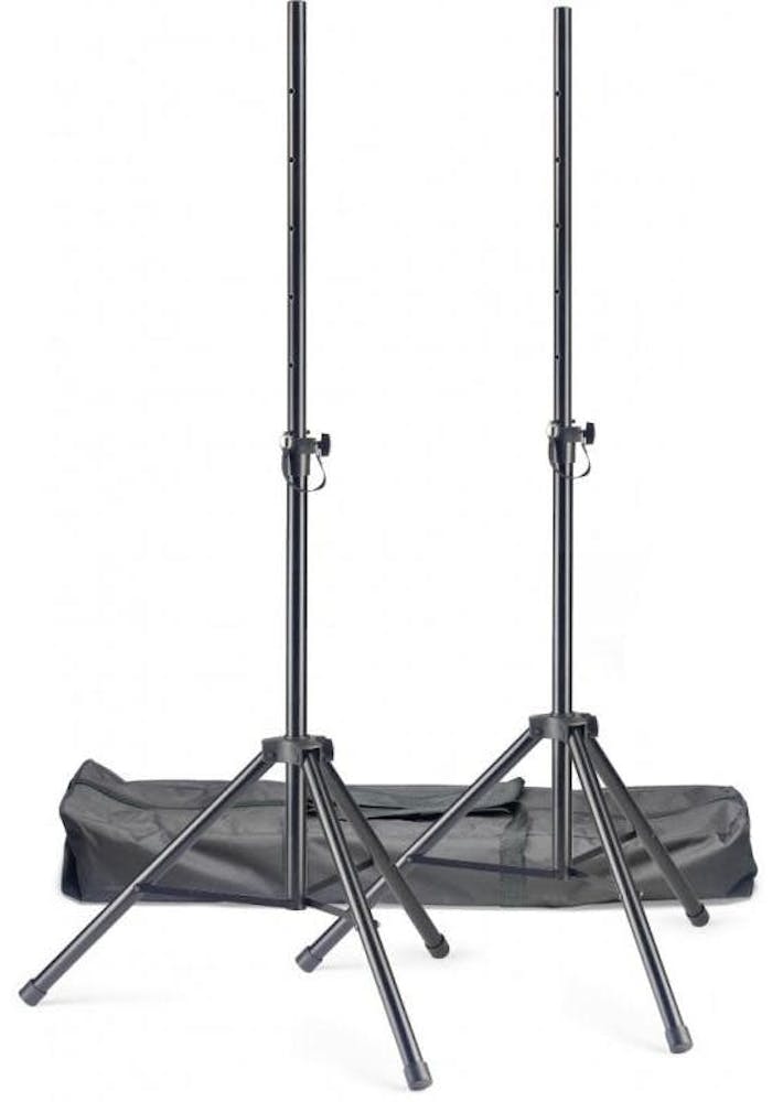 Tourtech TTS-SPQ10 Set Of 2 Speaker Stands and Bag