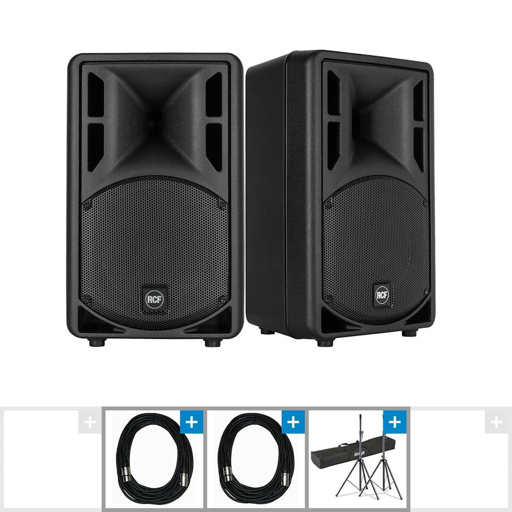 RCF ART 310A MK4 10" PA Speaker Bundle