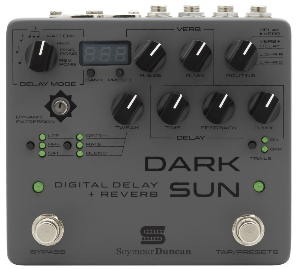Seymour Duncan Dark Sun Digital Delay & Reverb Pedal