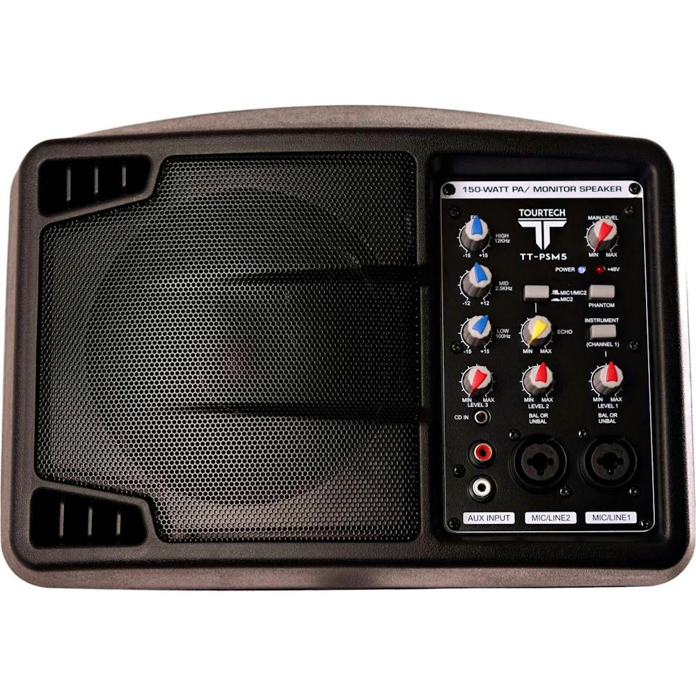 TourTech TT-PSM5 Portable Active PA Speaker Monitor