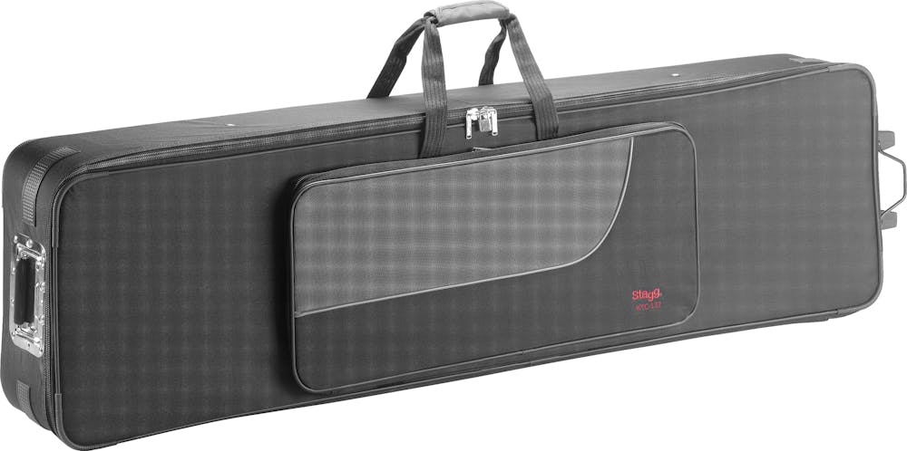 Stagg Lightweight Keyboard Case with Wheels & Handle