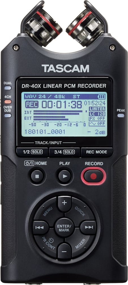 Tascam DR-40X Portable Digital Recorder