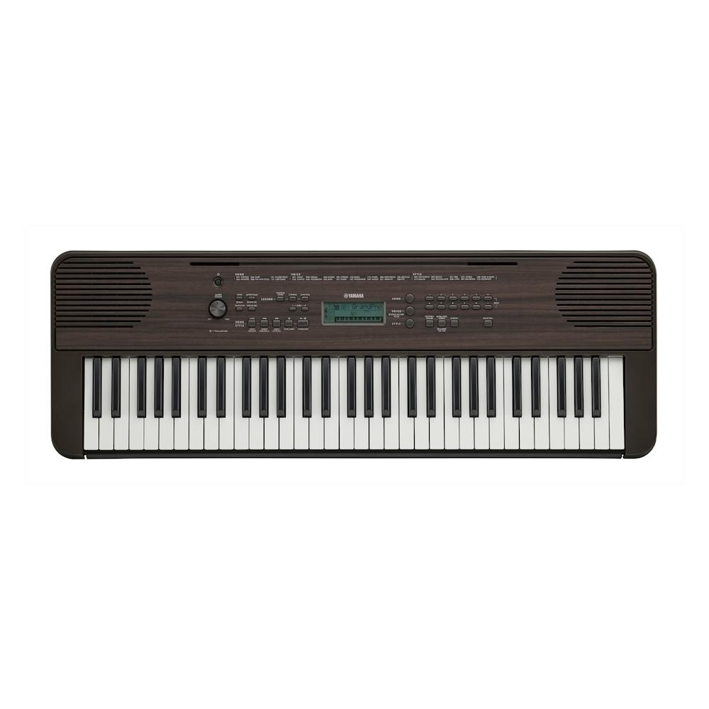 Yamaha PSR-E360 Digital Keyboard in Dark Walnut