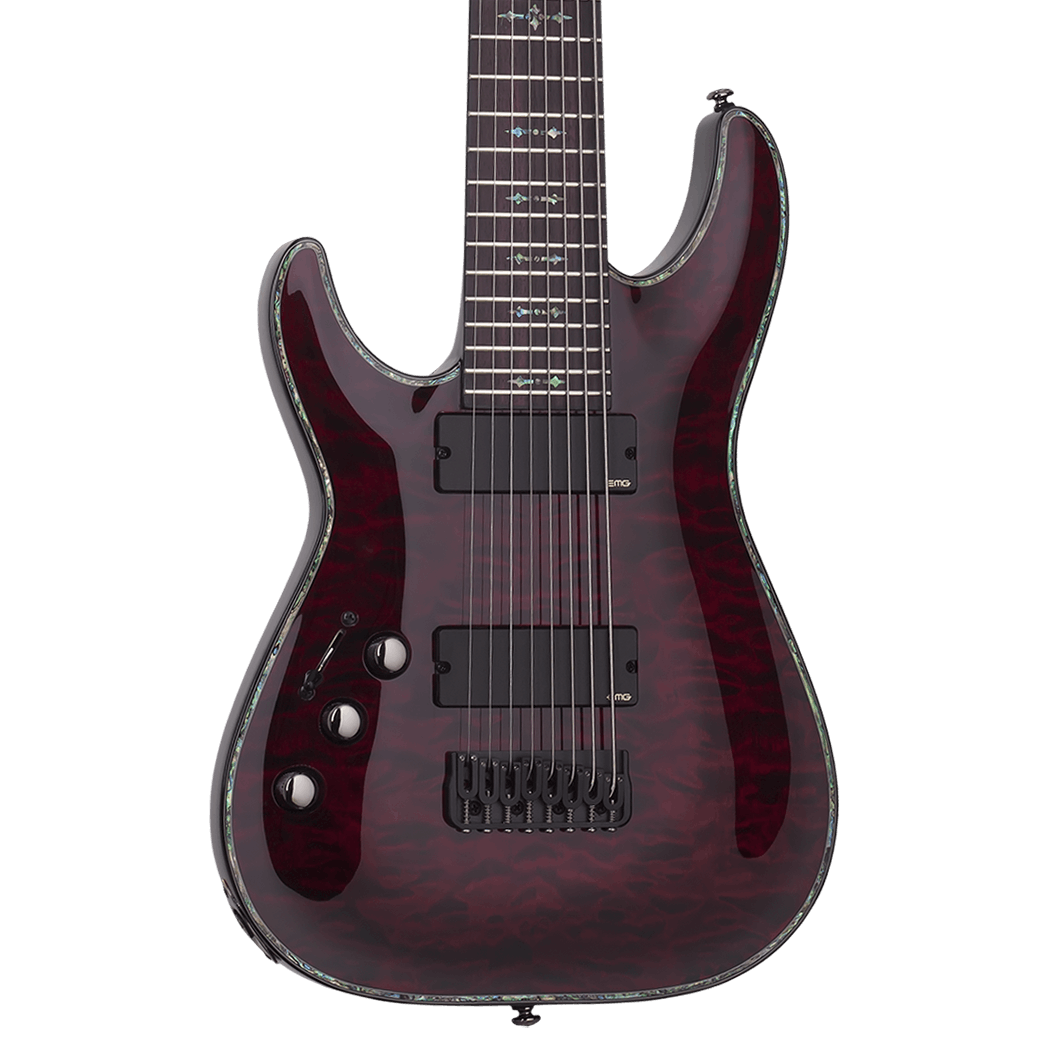 schecter purple hellraiser