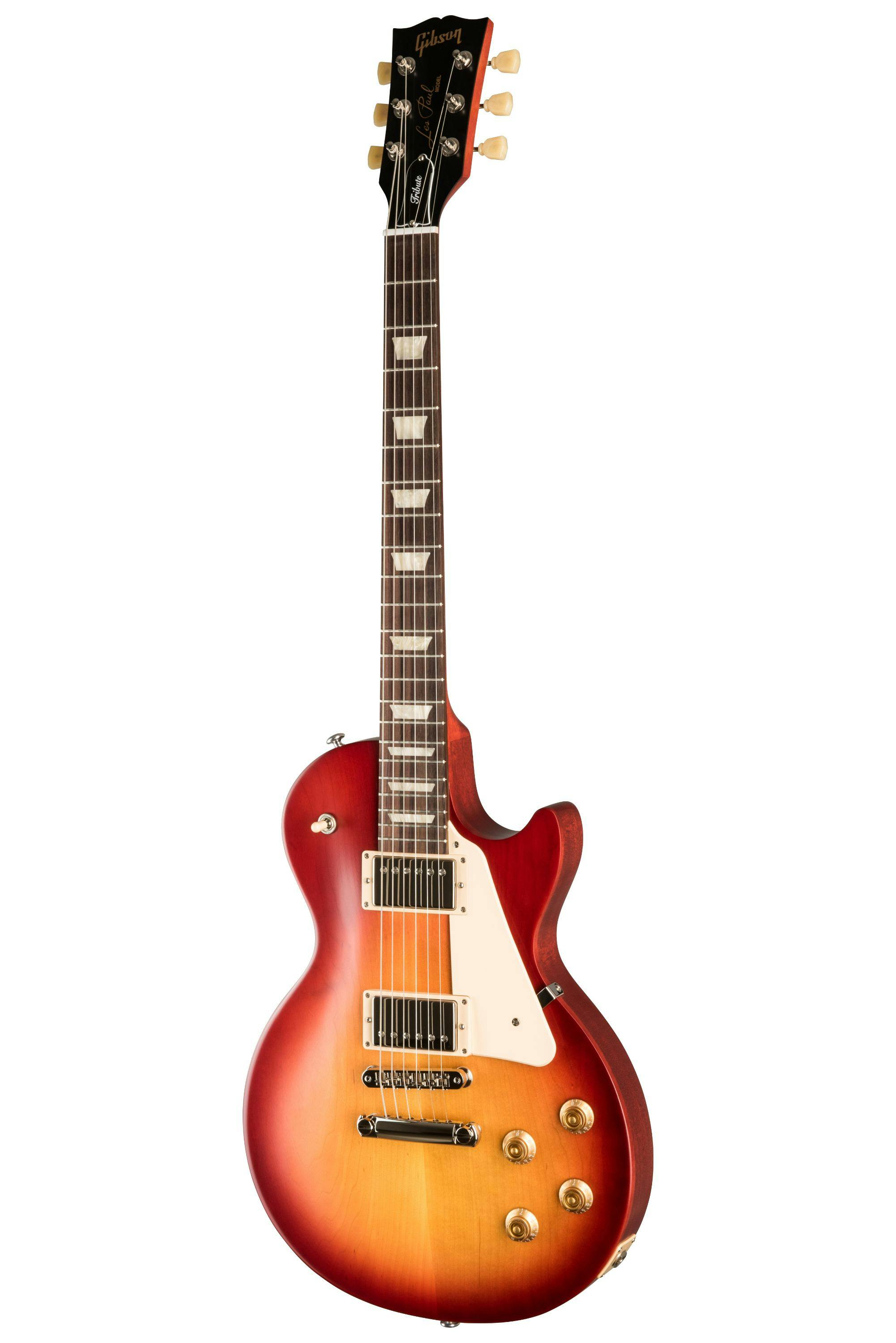 Gibson USA Les Paul Tribute in Satin Cherry Sunburst