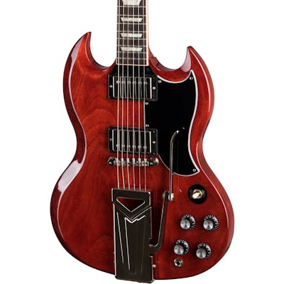 Gibson USA SG Standard '61 Sideways Vibrola in Vintage Cherry